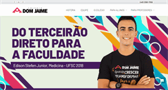 Desktop Screenshot of domjaime.com.br